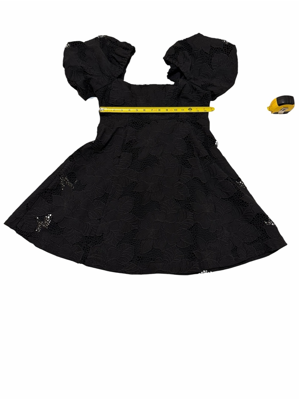 Hill House Black Lace Mini Dress, NWT, SZ Meduim - Picture 6 of 16